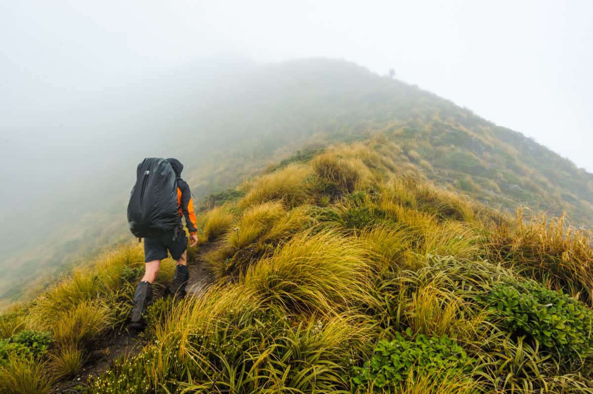 Trampers Tararua Range