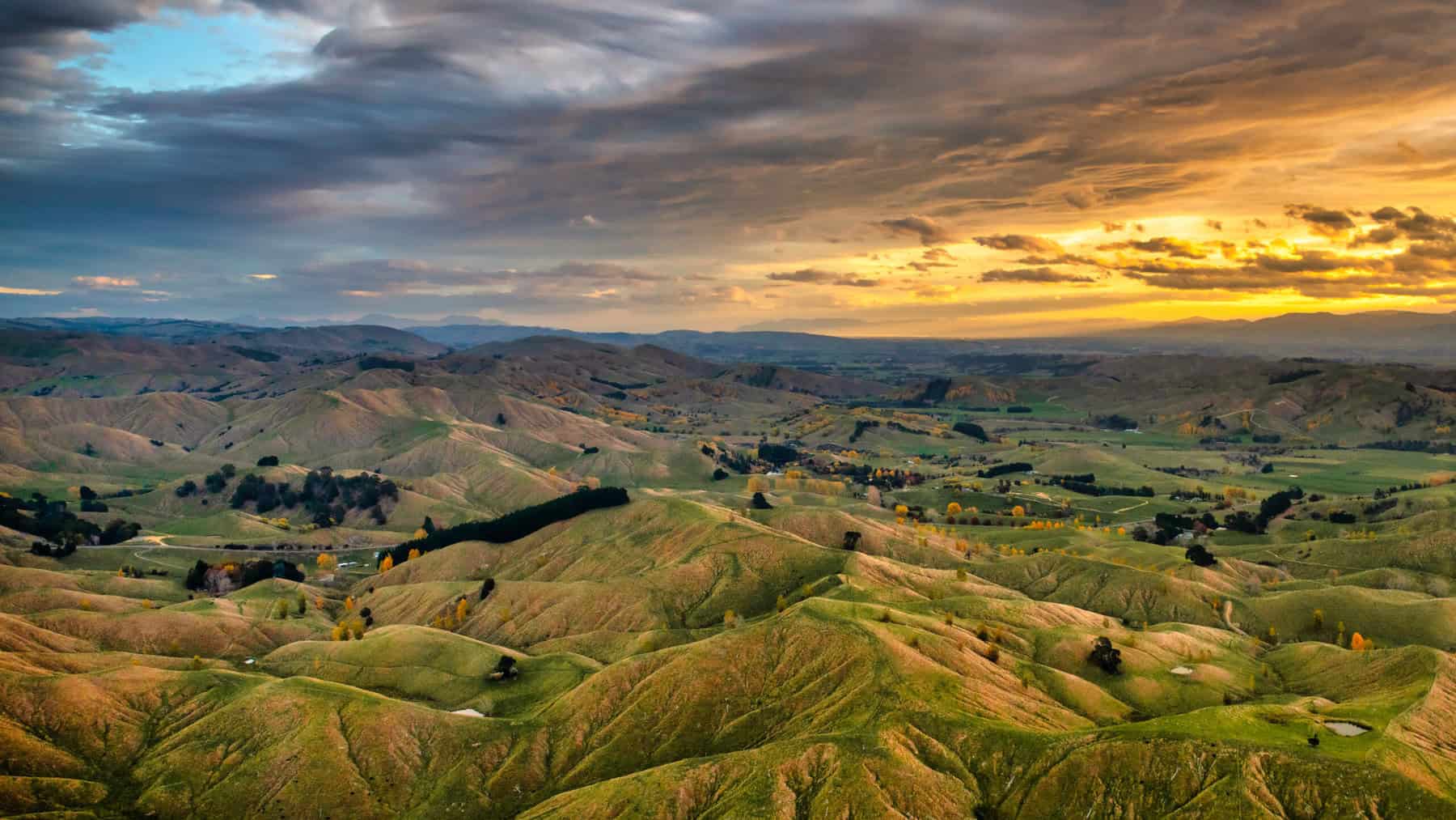 The Wairarapa Heading Back To Masterton From The East Coast